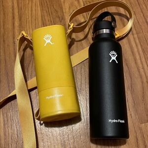 Hydro Flask bottle and Carrier Bundle